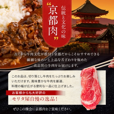 【モリタ屋】京の逸品! 京都肉 切落とし500g|老舗牛肉専門店 有名店 ブランド牛 人気 牛肉
