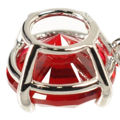 【京セラ】クレサンベール〈ルビー〉ペンダント(ジュエリー,ファッションジュエリー)