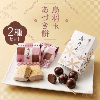 【京菓子司　亀屋良長】詰合せ(烏羽玉・あづき餅) | かめやよしなが 京菓子 和菓子 セット　