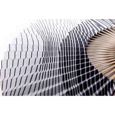 【伏見上野旭昇堂】漆喰京扇子(銀河)|京都 扇子 京扇子 人気