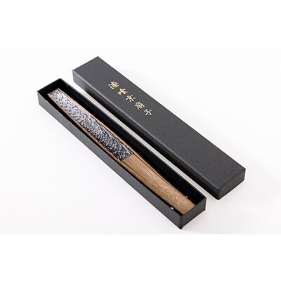 【伏見上野旭昇堂】漆喰京扇子(銀河)|京都 扇子 京扇子 人気