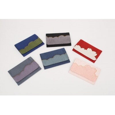 【RITOFU】名刺入れ〈瑞雲・紫〉