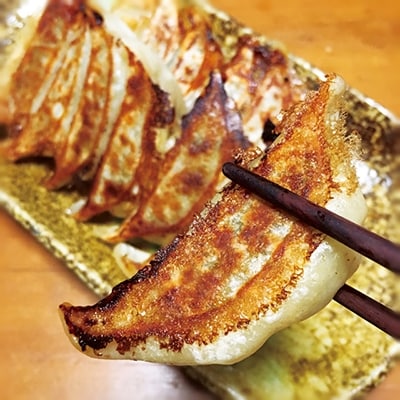 【餃子の虜や】虜や餃子と大葉餃子のハーフ&ハーフセット