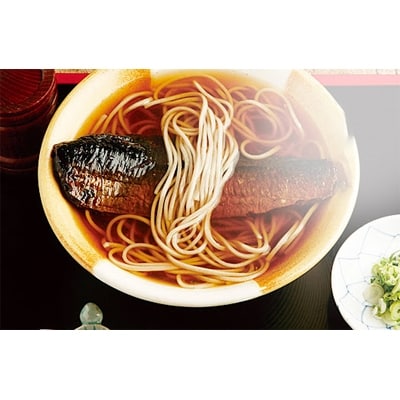 【総本家にしんそば松葉】　にしんそば詰合(4人前)