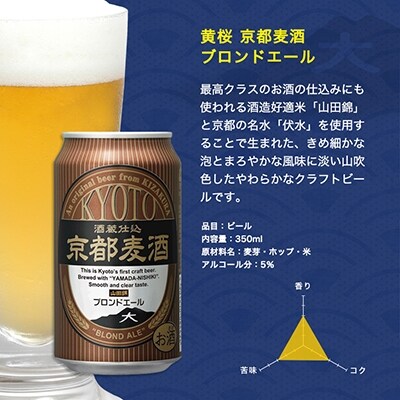 【黄桜】京都麦酒ブロンドエール(350ml缶×24本)