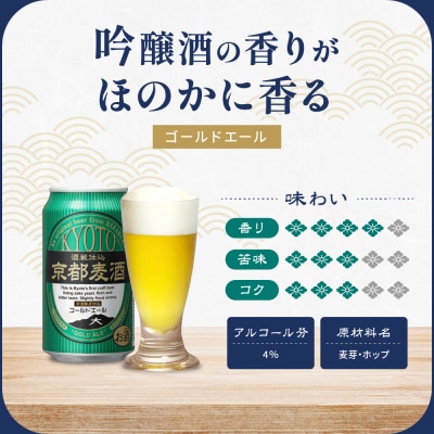 【黄桜】京都麦酒ゴールドエール(350ml缶×24本)