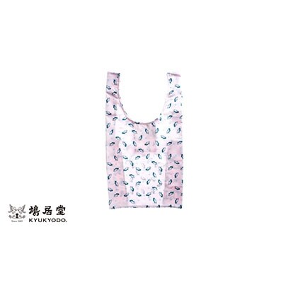 【鳩居堂】ayabatoエコバック　大　<ピンク> 
