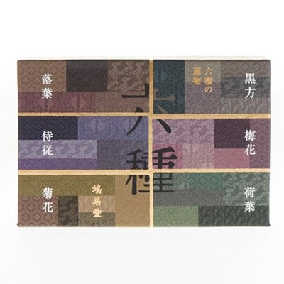 【鳩居堂】お香セット 六種の薫物(スティック)|京都 老舗 香り フレグランス 人気
