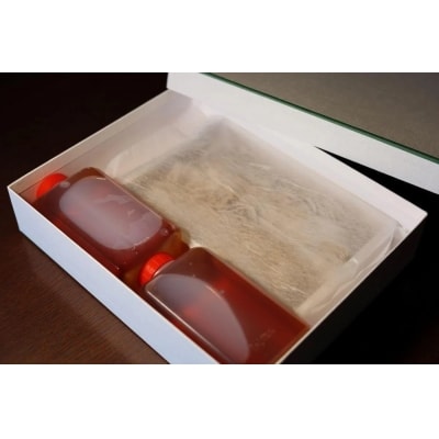 【三味洪庵】年越し蕎麦2人前つゆ付き(かけそば)