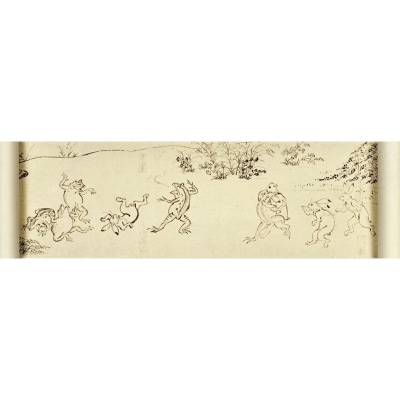 【京都便利堂】縮小絵巻物〈国宝 鳥獣人物戯画　甲巻〉