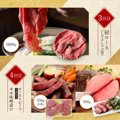 <定期便6回>【京都モリタ屋】京都肉食べ比べ(2)