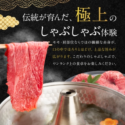 京都肉しゃぶしゃぶ用(モモ/肩)800g銀閣寺大西