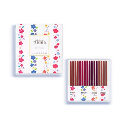 【山田松香木店】季節のお香・香皿セット(秋)