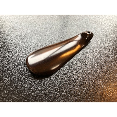 【藤田蝋色工芸】漆塗り携帯用靴べら(ダークブラウン)