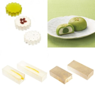 【永楽屋】京風菓 4品入(琥珀糖3種、茶々の実)