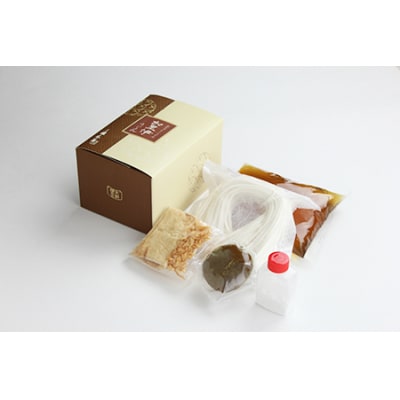 【権太呂】京麺詰合せ(きつね・しっぽく・加里伊うどん　3種×2個ずつ　計6人前セット)