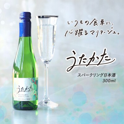 【月桂冠】スパークリング清酒　うたかた(300mL×12本)