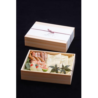 【京湯葉 ゆば庄】京湯葉と蟹のしゃぶしゃぶ一段セット