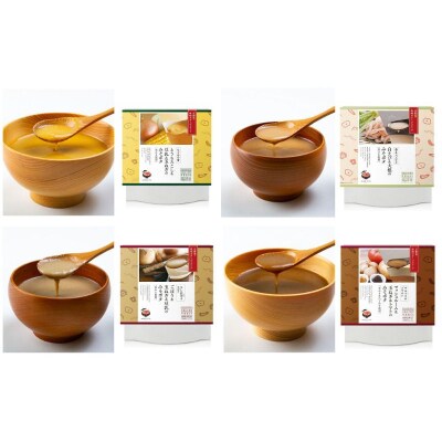 みそポタ1週間腸活セットL〔野菜の味噌ポタージュスープ(200g×7個)&糸かんてん(1袋)〕
