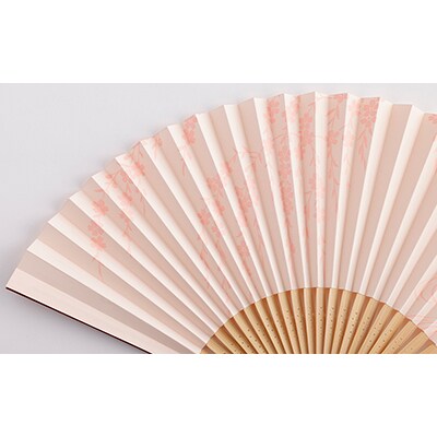 【伏見上野旭昇堂】漆喰京扇子(桜)|京都 扇子 京扇子 人気
