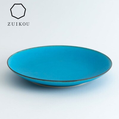 【ZUIKOU】プレート L　No.009 Turquoise (ターコイズブルー/青) 