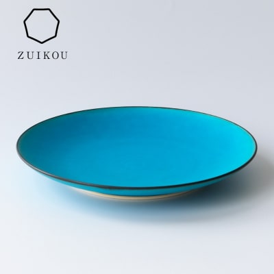 【ZUIKOU】プレート L　No.009 Turquoise (ターコイズブルー/青) 