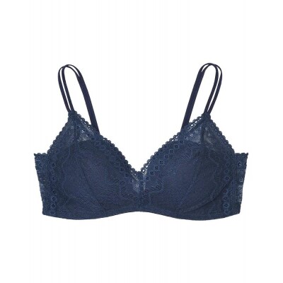 【ウンナナクール】364 レース(Sサイズ)ネイビー1枚|京都 ワコール