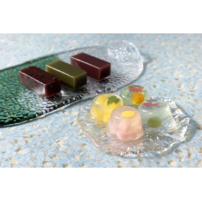 【京菓匠 笹屋伊織】夏の彩(SN-30A)(涼の晴風・水羊羹)
