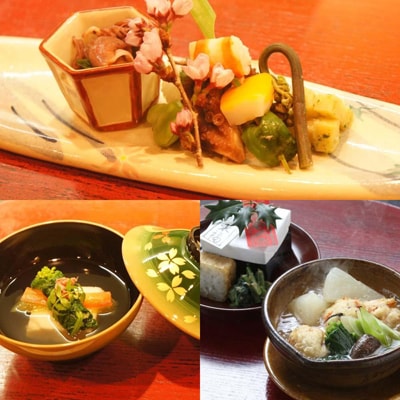 【祇園 なか原】【ミニ会席B】全7品<ランチ>お食事券2名様分(ぐるなびセレクション)
