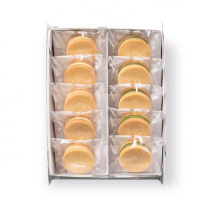 【パティスリー洛甘舎】洛甘バターサンド　10個入 | らっかんしゃ スイーツ 抹茶