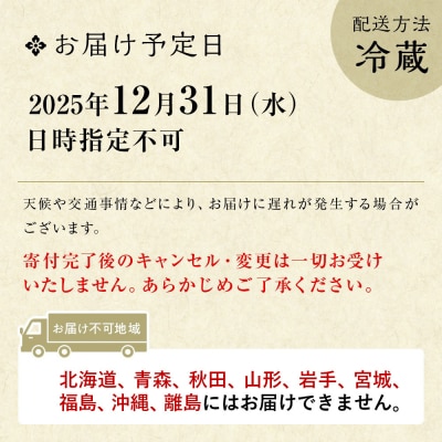 【祇園末友】おせち2段重 3～4人前|京都 祇園 本格料亭おせち 人気おせち