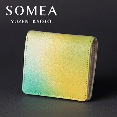 【池内友禅】SOMEA brume レモン　バイフォールドウォレット