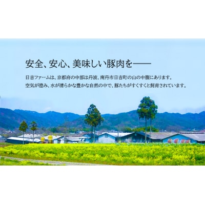【京都フードパック】京丹波高原豚切落し(肩・モモ各400g×4P)1.6kg