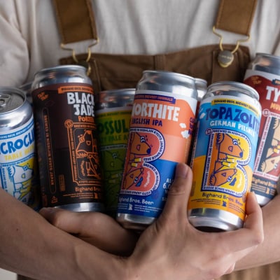 【Bighand Bros. Beer】クラフトビール 500ml缶 飲み比べ 4本セット