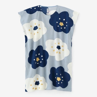 SOU・SOU 高島縮 20/20 長方形衣/ほほえみ 白花色 女F|SOUSOU ワンピース 人気