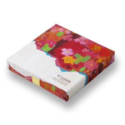 【小倉山荘】をぐら山春秋 あられ&ショコラ 化粧箱中 10袋|京都 あられ 有名店