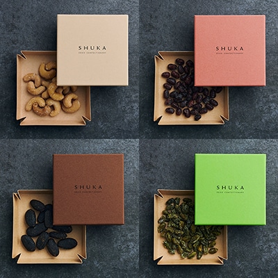 【SHUKA】種と糖だけでつくる新感覚のお菓子 6種セット