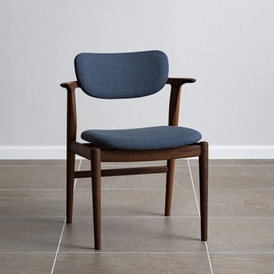 【FILE FURNITURE WORKS】チェア(KS1-F / ウォールナット)|家具
