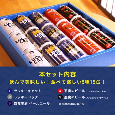 【黄桜】クラフトビール おもてなし15缶セット(350ml缶×15本)