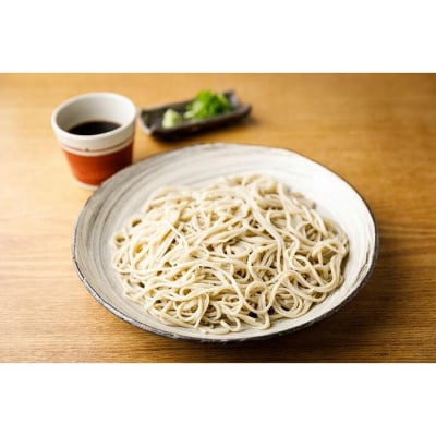【京都 そば料理 よしむら】国産石臼挽き生そば6食(馳走そば)