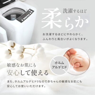 【大東寝具】京和晒綿紗　ガーゼケット　5重合わせ(グレー)