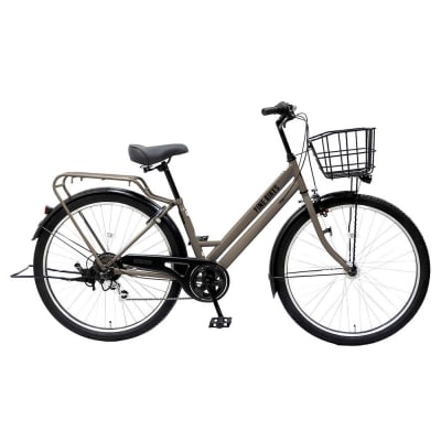 【中川商会】FBFT2756  27.5インチタイヤ 自転車【マットミリタリーブラウン(H56T)】