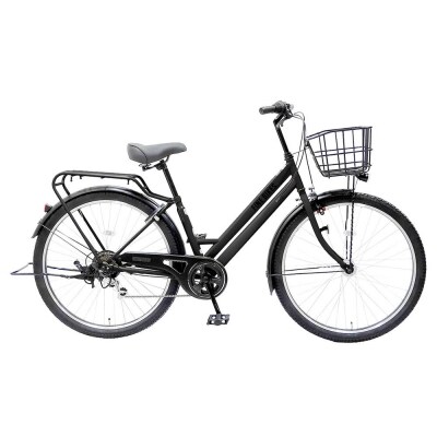 【中川商会】FBFT2756　27.5インチタイヤ自転車【マットブラック(K41T)】