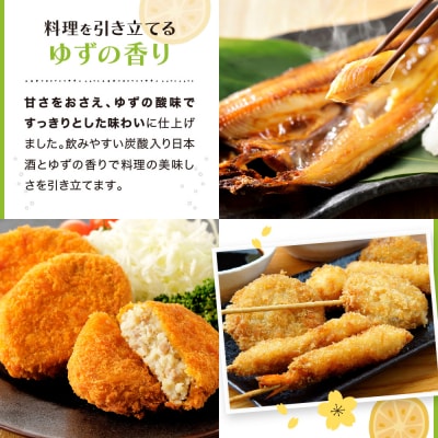 【黄桜】ソフトハイボールゆず酒  (235ml×12本)
