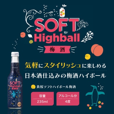 【黄桜】ソフトハイボール梅酒  (235ml×12本)