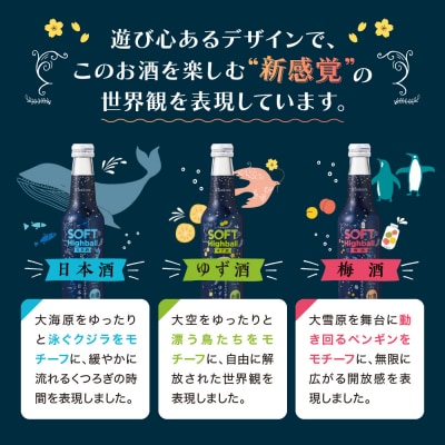 【黄桜】ソフトハイボール日本酒 (235ml×12本)