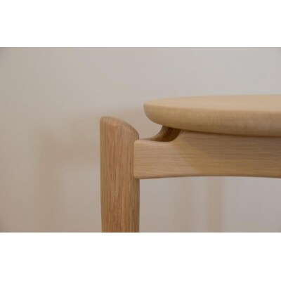 【FILE FURNITURE WORKS】スツール オーク(FH1-F Stool)(ソープ)