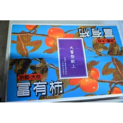 【京都市農協 大枝支部】<令和7年11月中旬～発送>大枝冨有柿(Lサイズ 15個)