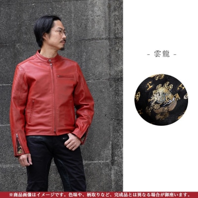 ◆【デグナー】クラシック×花山コラボジャケット　Mサイズ(バイク,バイクギア,バイク用品)