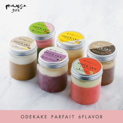 【FUKUNAGA901】アイススイーツおでかけパフェ6種|京都 人気ブランド スイーツ